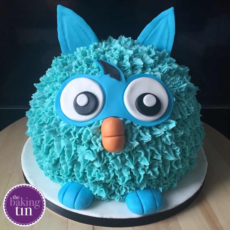 Furby Inspired Birthday Cake